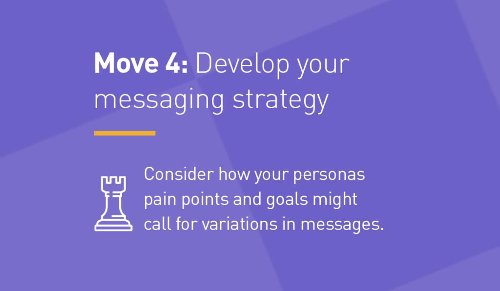 Develop your messaging strategy