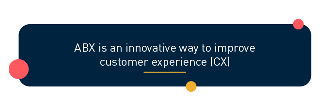 ABX is an innovative way to improve customer experience (CX)