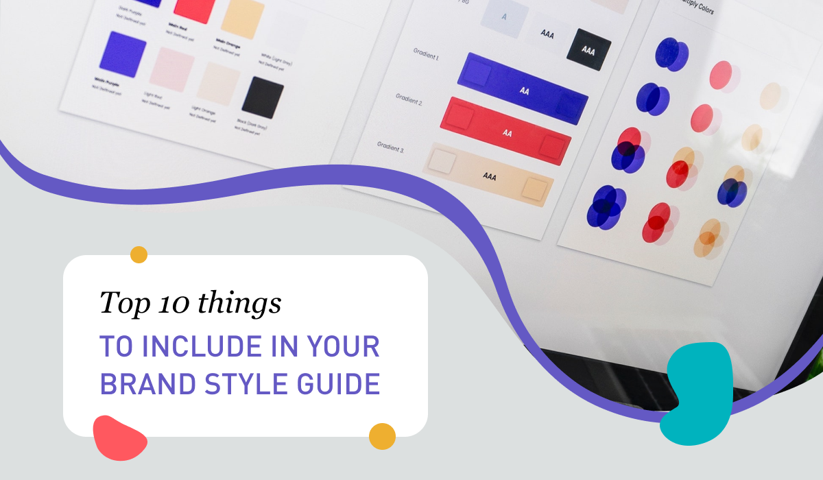 Top 10 things to include in your brand style guide - BlueMelon Design