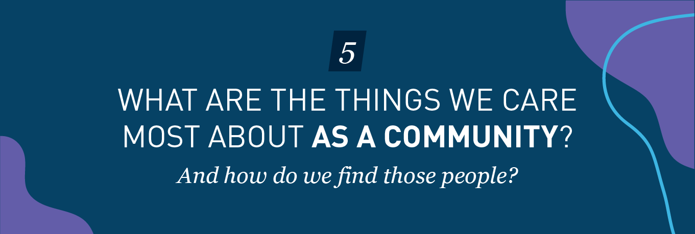 How to gather a community around your message