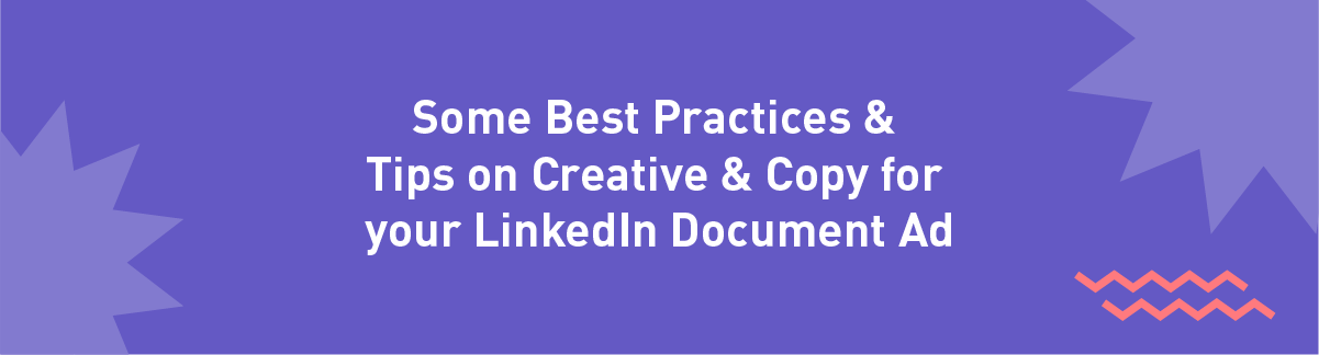 Best Practice LinkedIn Document Ads 